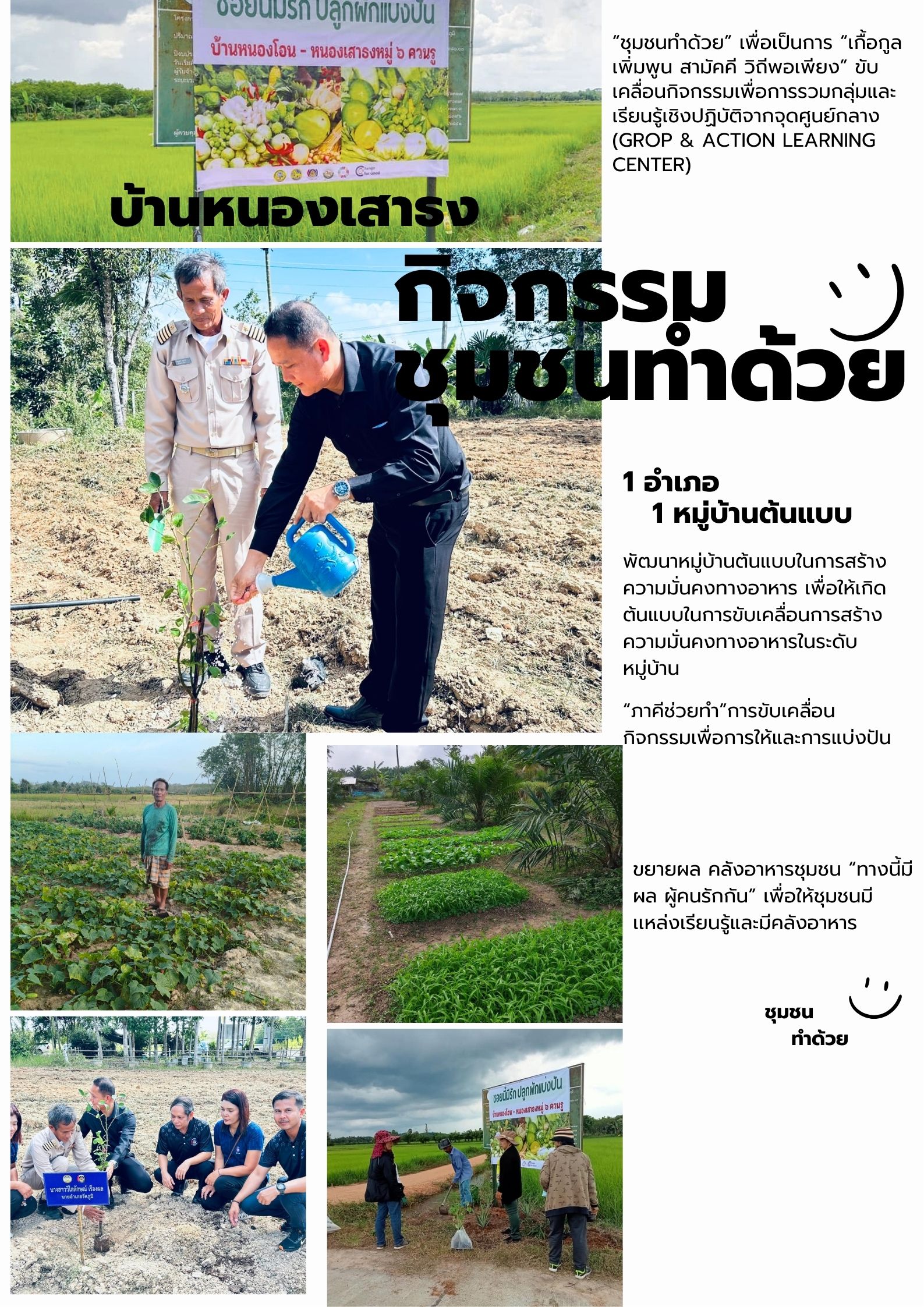 พช.รัตภูมิส่งเสริมกิจกรรม1 อำเภอ 1 หมู่บ้านต้นแบบ